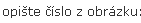 opište číslo